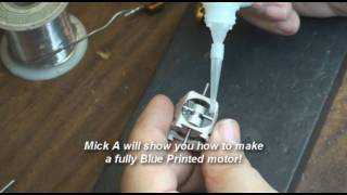 Slot car motor building from Slot Car City- promo version