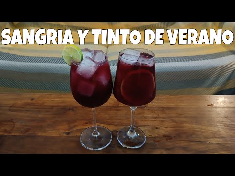 COMO HACER SANGRÍA Y TINTO DE VERANO - PILA TE COCINA