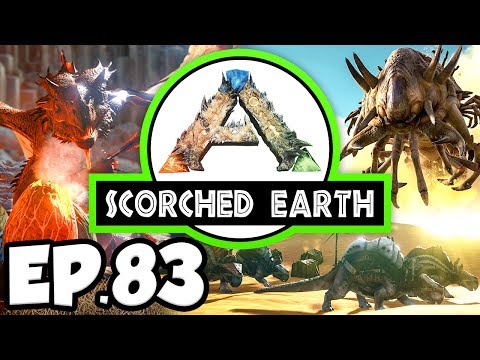 ARK: Scorched Earth Ep.83 - SWEET VEGETABLE CAKE & INDUSTRIAL GRILL!!! (Modded Dinosaurs Gameplay)