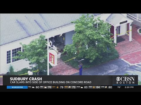 Tesla Crashes Into Side Of Orthodontics Office In Sudbury
