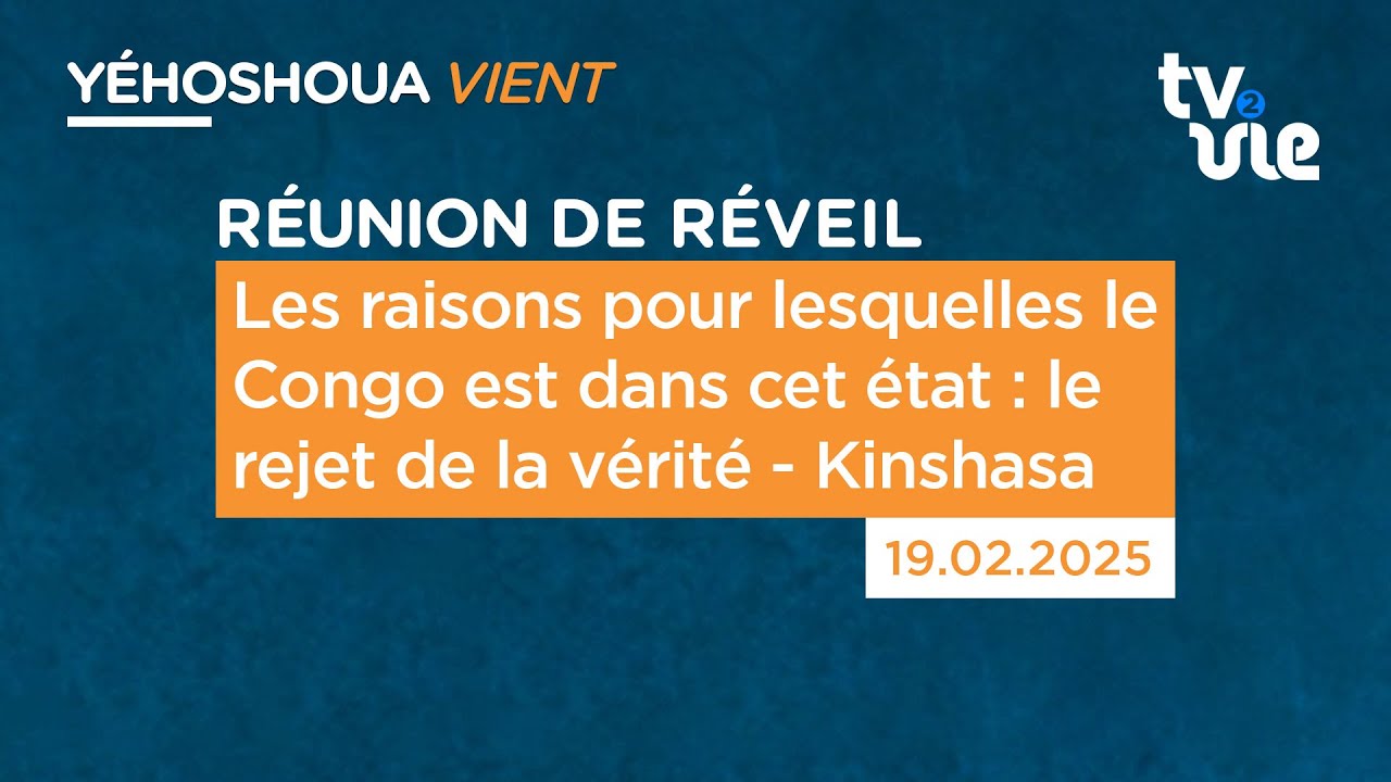 Thumbnail of video: Les raisons pour lesquelles le Congo est dans cet état : le rejet de la vérité - Kinshasa