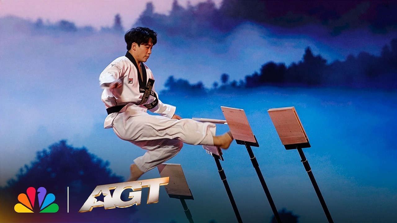 They Did THIS Blindfolded?! | World Taekwondo Demonstration Team | AGT thumbnail