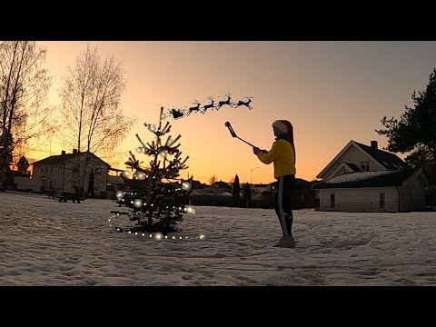 Floorball christmas video 2019 - featuring many great talents | made by Tobias Vermund - freestyle