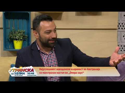 TV TELMA UTRINSKA so Ilija Ampevski Ampe 🎼🎷🎬😀