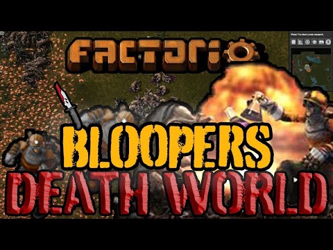 FACTORIO 0.17 DEATHWORLD Blooper REEL with @SoellessGaming