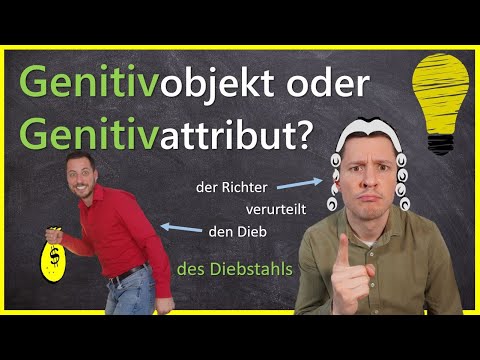 Genitivobjekt oder Genitivattribut? - Was genau ist der Unterschied?
