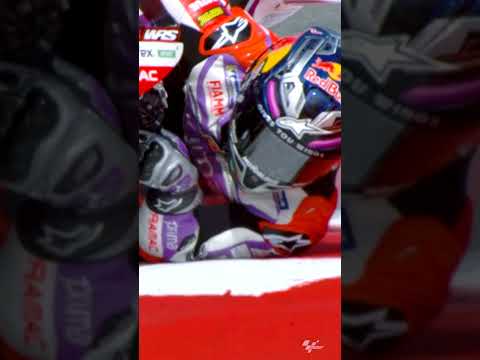 Jorge Martin's ridiculous lean angle 🤯 | 2023 #CatalanGP