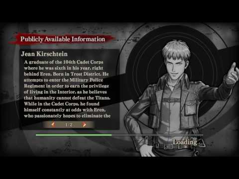 A.O.T wings of freedom online with sasha also seth