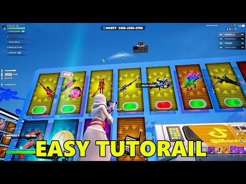 GALAXY SNIPER LOCATIONS | CRAZY 1V1 FFA - ALL GUNS & RIDES Fortnite 3256-2350-0756