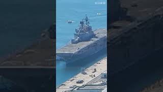 米海軍の強襲揚陸艦「トリポリ」が長崎・佐世保に帰還　米イランの対立で中東に派遣