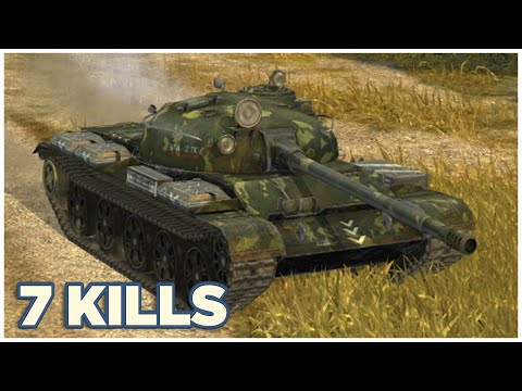 T-62A • 7.4K DAMAGE • 7 KILLS • WoT Blitz