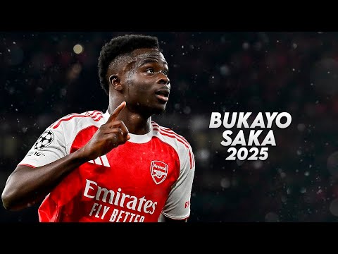 Bukayo Saka 2025 - Incredible Skills, Goals & Assists | HD
