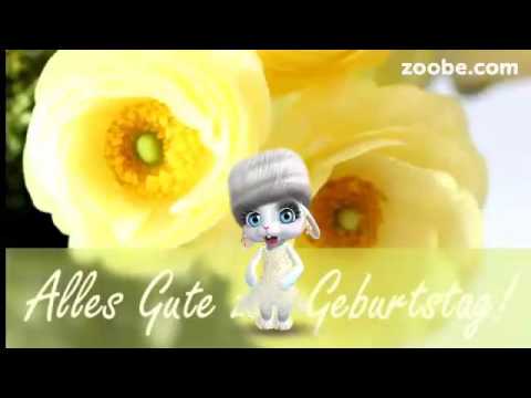 Alles gute zum Geburtstag.