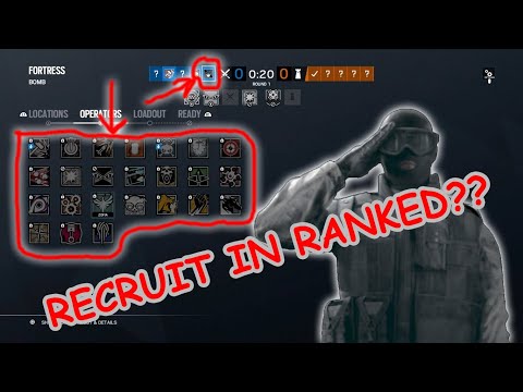 How to Play Recruit in Ranked|Useless Strategies