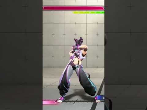 KILLER BEAM OR WHATEVER- Street Fighter 6 Juri Han taunt. #Juri #streetfighter6 #FGC #shorts