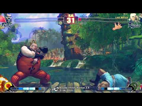 SF4 Ranbat 3.4 - Top 8 Hugo101(BI) vs Keno(BA)