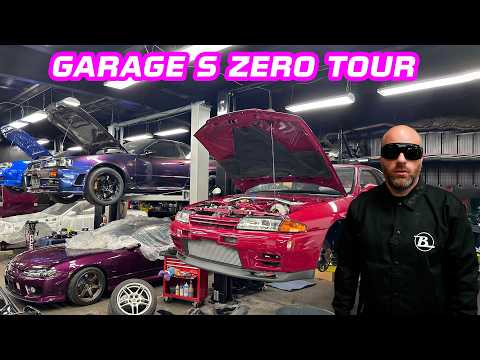 Garage S Zero Workshop Tour with Tommy FYeah - GT-R Specialists