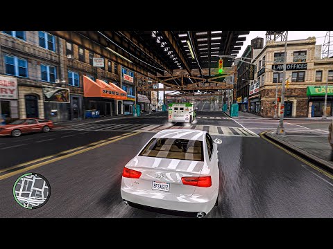 GTA IV - 4K Ultra Graphics Gameplay Walkthrough - Part 6 - (GTA 4 Ray Tracing Remastered 2021)