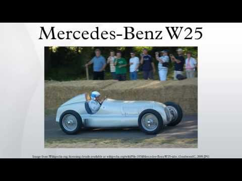 Thumbnail for Mercedes-Benz W25 by Mercedes-Benz W25