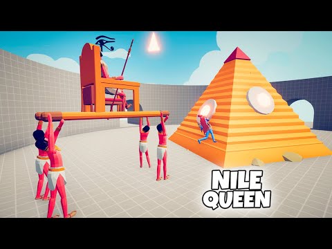 NILE QUEEN 1 vs 1 UNITS. HIDDEN UPDATE | TABS Totally Accurate Battle Simulator