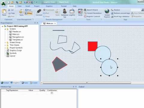 Indusoft Training – Shapes and Formatting
