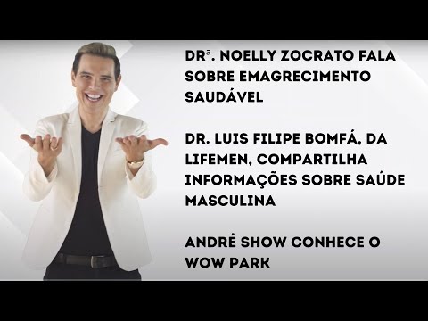 Assista agora ao Programa André Show deste sábado
