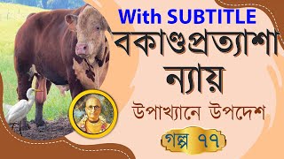 বকাণ্ডপ্রত্যাশা ন্যায় || The logic of cranes and bull&#39;s testicles (With subtitle) Upakhyane Upadesh