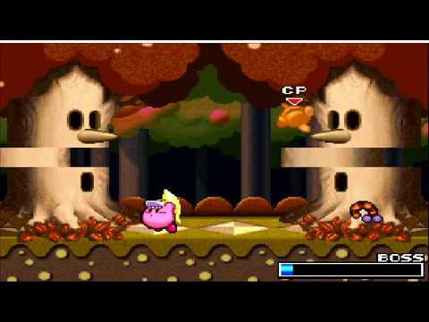 Kirby Super Star Ultra (DS) Milky Way Wishes - Boss #1 Twin Woods