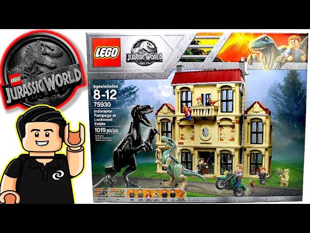 Vídeo relacionado con LEGO 75930 Jurassic World Caos del Indorraptor en la mansión Lockwood