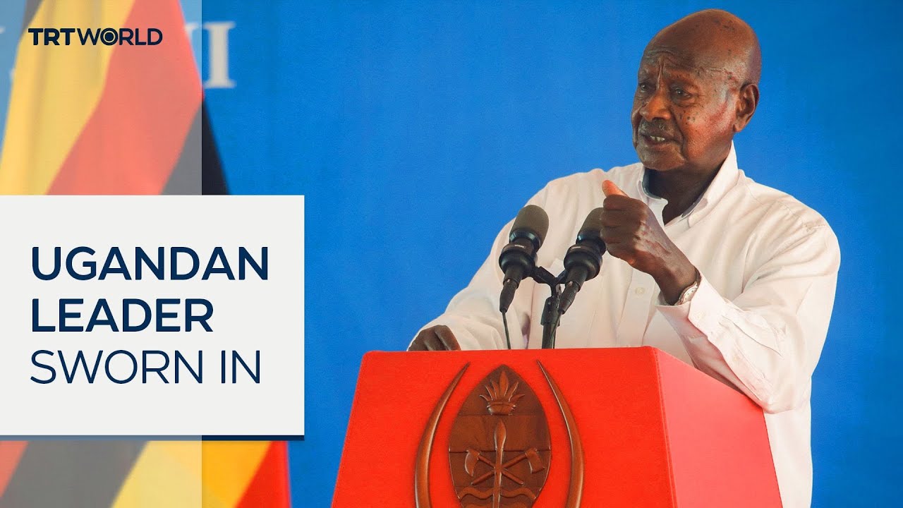 Museveni begins seventh term as Ugandan president