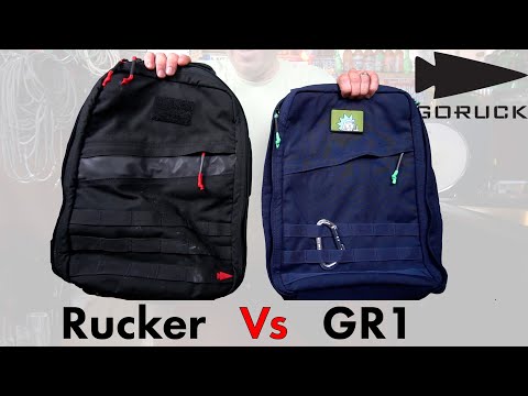 Lets Talk About the GORUCK Rucker Vs the GR1