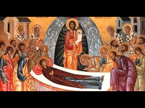 Prohodul Maicii Domnului - Tronos