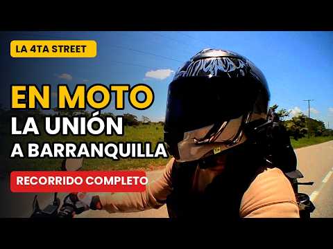 En moto de La Unión, Sucre, a Barranquilla 🏍️ | Así fue el viaje