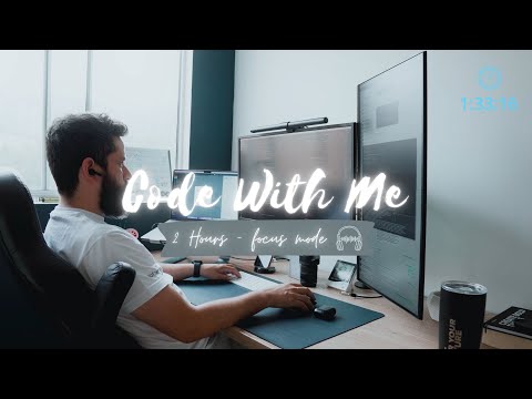 Code and Study With Me - 2 HOURS - Continuous focus mode 🎧