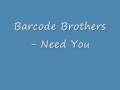 Barcode Brothers - Need You 