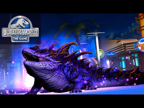 Play Jurassic World the Game: VIP Exclusive Event Battle, Salamander 16 Statue Battle - Episode 24