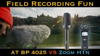 Video thumbnail for Audio Technica BP 4025 VS Zoom H1n by C I N E N I M U S