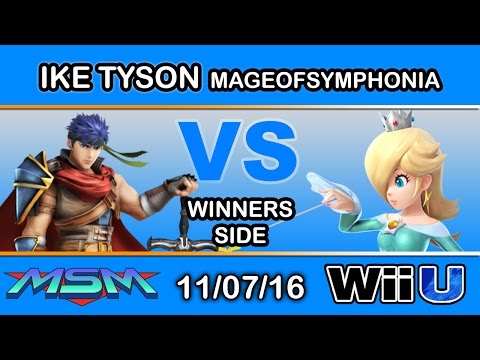 MSM 73 - Ike Tyson (Ike) Vs. FD | MageofSymphonia (Rosalina) Winners Side - Smash Wii U