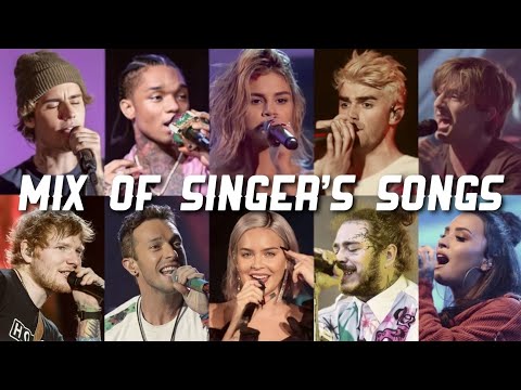 TOP Famous Singers 2015-2018 In One Song - Live Performance #8