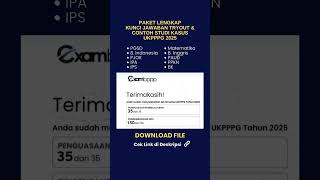 Download lagu Click the link 👉 https://lynk.id/kangsapar #ukpppg #ppg mp3