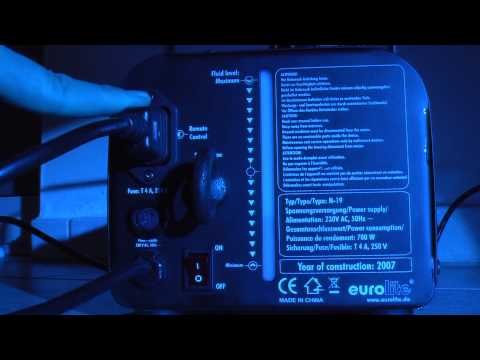 Test & Check von der Eurolite N 19 Nebelmaschiene LA-CHECK