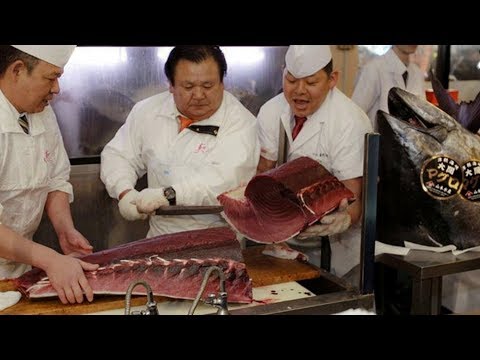 Amazing Super Fast Fish Cutting And Slicing Knife Skills From Professionals | Skills Level 1000% Video