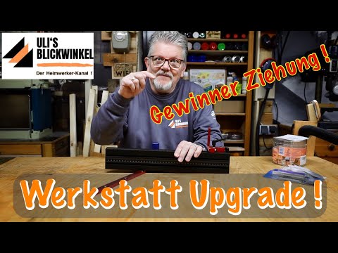 Werkstatt Upgrade & Verlosung vom Vevor Seitenanschlag ! Wo geht die Reise hin, neue Werkstatt?