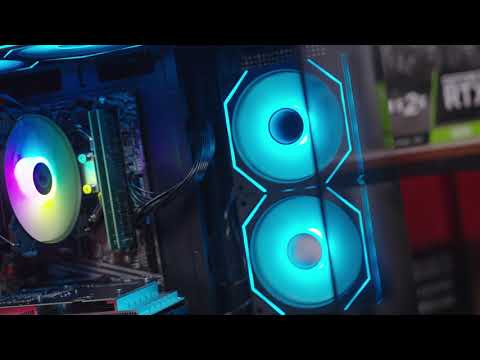 IPASON Speedra Gaming Desktop PC , Ryzen7 5700X, Geforce RTX3050