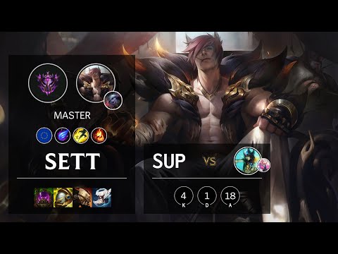 Sett Support vs Nami - EUW Master Patch 11.5