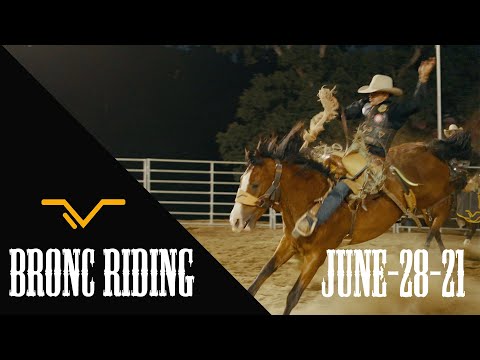 Epic Bronc Riding Practice in 4k | June 28 2021