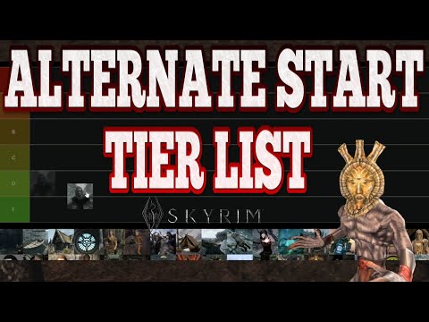 Skyrim Alternate Start Tier List