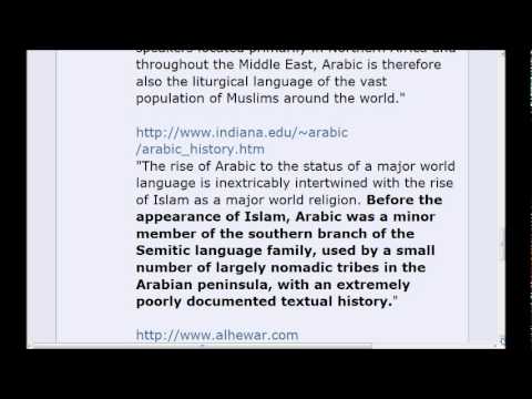 Is Arabic an ancient language?
