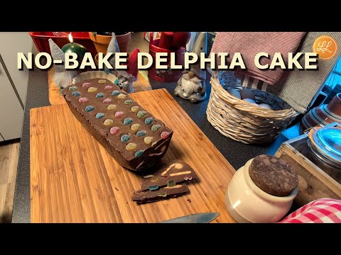 No-Bake Norwegian Delphia Cake: Easy Chocolate Refrigerator Cake