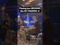 Playing jazz BRUSHES like ED THIGPEN! 🥁